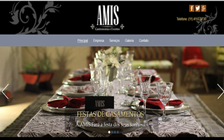 Site Amis Gastronomia
